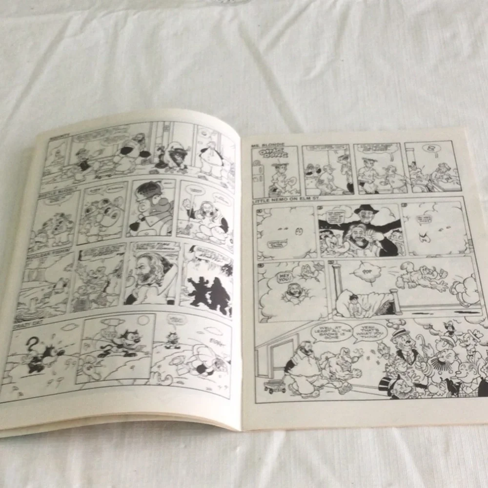 Comic Book Laffin Gas year 1987 by Black Thorn